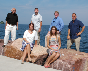 The Sales Team AND the Behind the Scenes Team that helps get things done at Bay Marine, Door County Yachting Center - Sales, Service & Storage.
